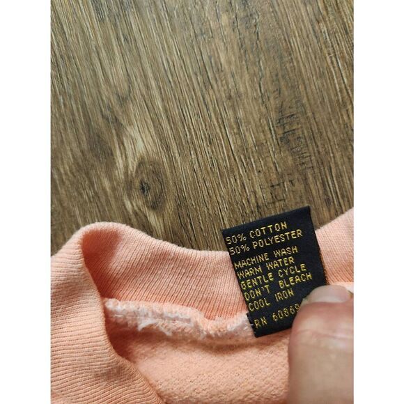 Vtg 1988 Wildwood beach sweatshirt Raglan multicolor graphic print made in USA - Picture 4 of 8